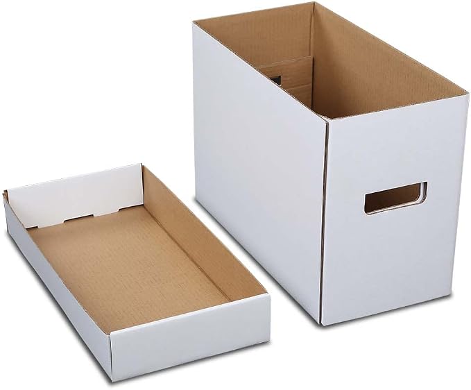 ANDPLAY 5 Pcs Comic Book Storage Boxes | With Lids Short Holds 150-175 Comics Collapsible and Stackable Comic Short Box Moistureproof Comic Box - Image 3