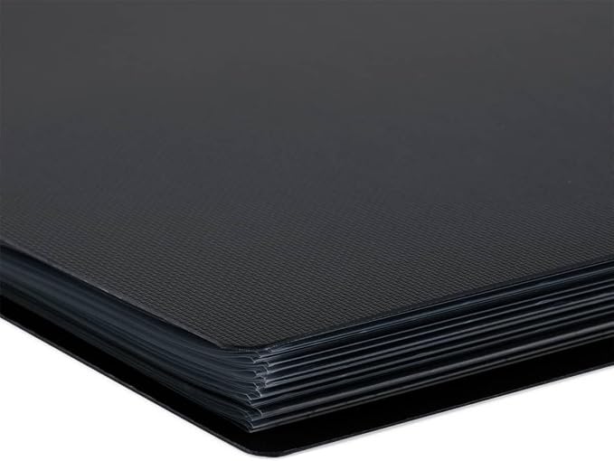 Picturesque Pro Presentation Refill Book 24x36 - Art Portfolio Folder for Artwork, Archival Storage Solution, Strong Spiral Bound Format w/ 20 Crystal Clear Pages and Acid-Free Divider Sheets - Image 2