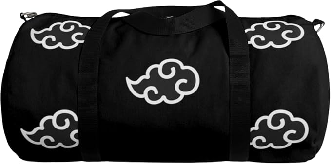 Large Capacity Waterproof Duffel Bag for Women & Men, Travel Gym Sports Bag with Shoe Compartment, Expandable Weekender Carry On for Fitness, Camping & Outdoor Use (Black CLoud) - Image 7