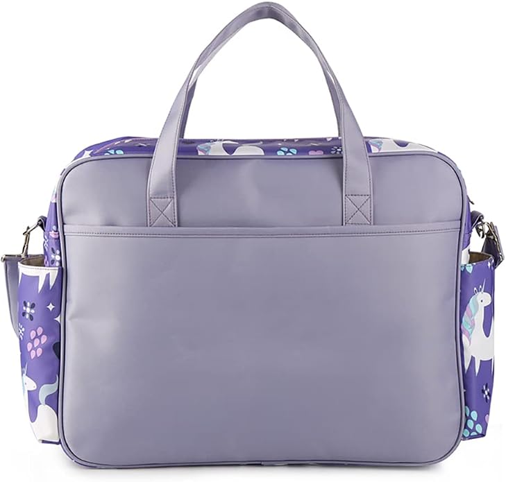 Kamay's Mummy Shoulder Bag Diaper Bag Chic Nappy Changing Bag Tote/Messenger Style Large with Changing Mat, Adjustable Straps - Image 4