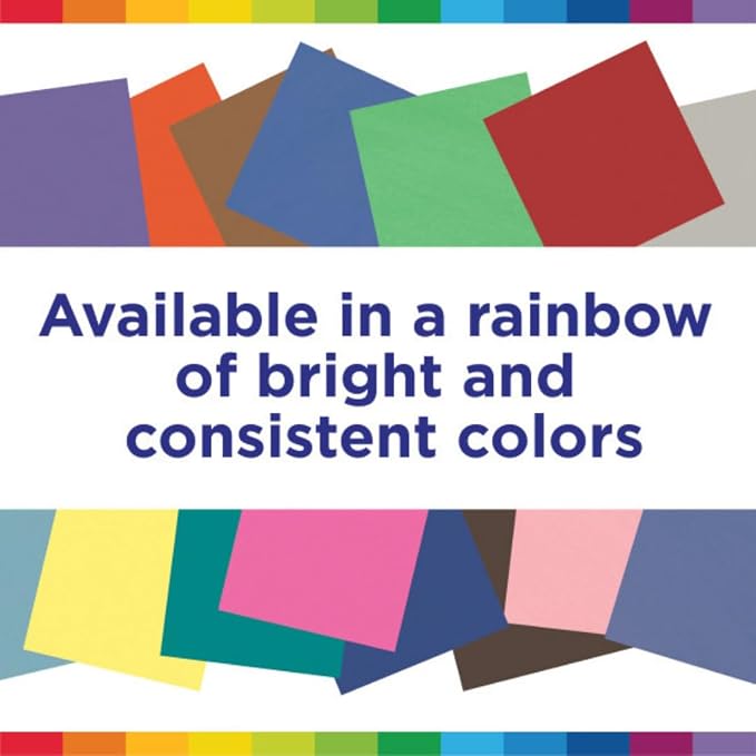 Prang Construction Paper, 9" x 12", Red, 50/Pack, 50 Packs | Formerly SunWorks, Class Pack, 2500 Sheets Total, P6103 - Image 5