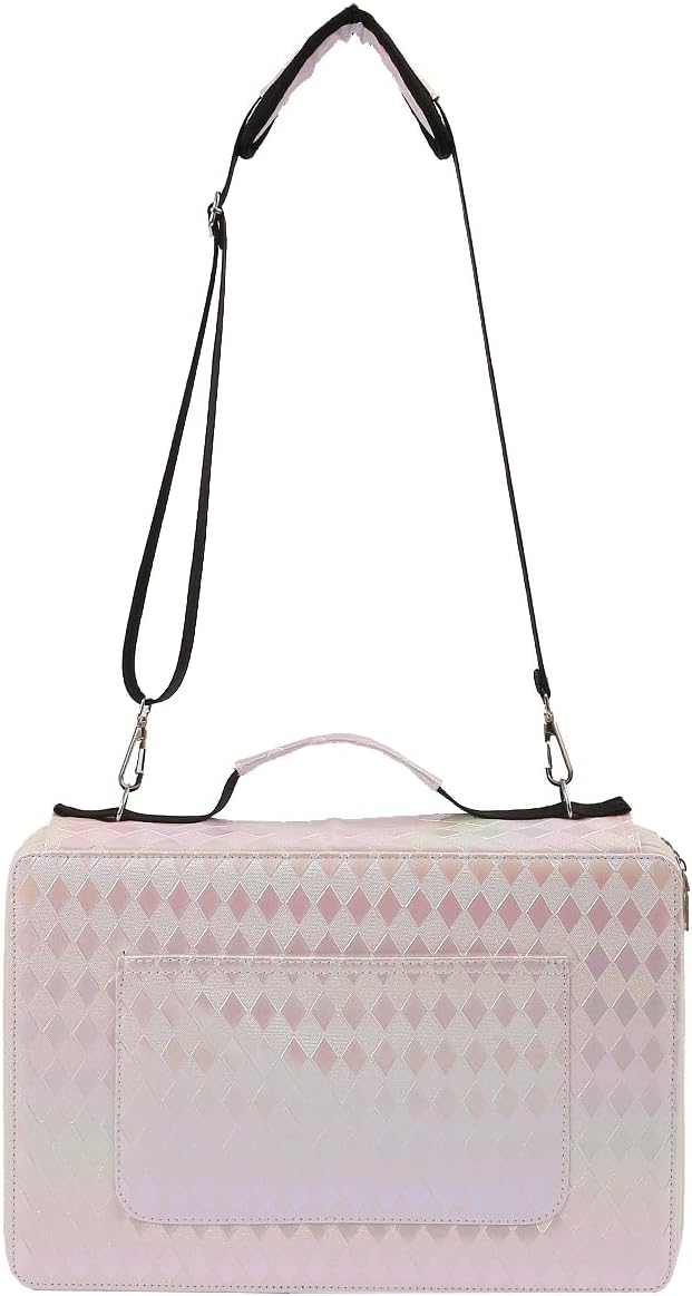 500 Individual-Slots Colored Pencil Case | w/Handle, Shoulder Strap - Image 7