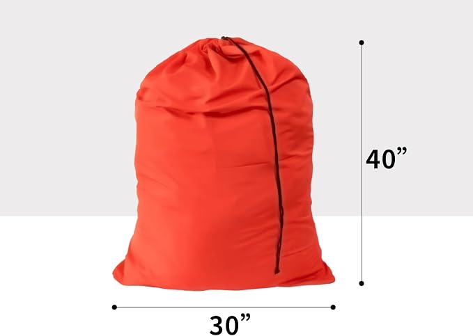Extra Large Laundry Bag 30"x40" 12 Pack Mixed Color | For College, Dorm, Family, Drawstring Laundry Sorting Set, Machine Washable - Image 9