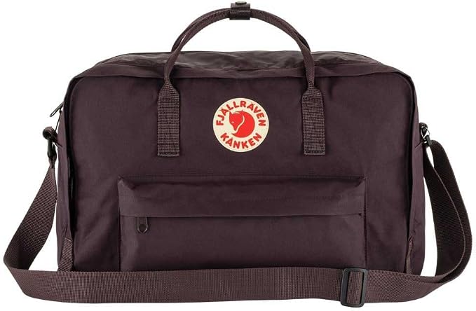 Fjallraven Kanken Weekender Bag, Large Travel Tote and Duffel for Overnight and Everyday Carry, Blackberry, One Size by Unknown