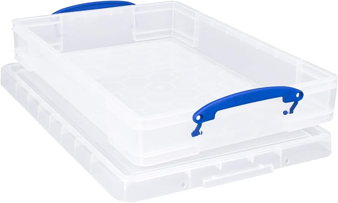 Really Useful Storage Box 10 Litre Clear by ReallyUsefulBox
