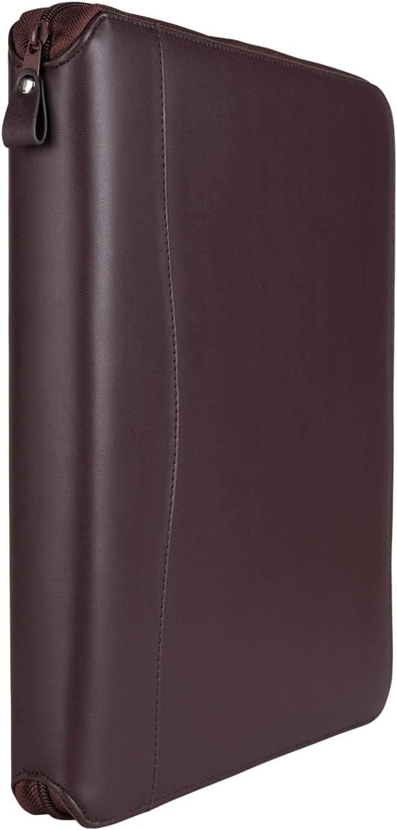 FranklinCovey - Planning System Ring-Bound Binder - Includes Undated Planner | Vinyl - Zipper Binder (Monarch, Burgundy) - Image 3