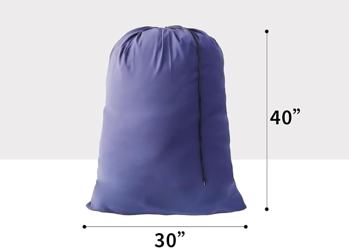 Extra Large Laundry Bag 30"x40", Blue, 24 Pack - Image 3