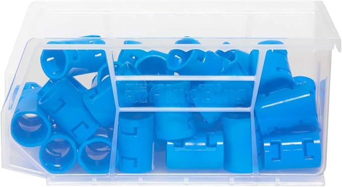 Akro-Mils 30230 AkroBins Plastic Storage Bins, 11"x5"x5", Clear, 12-Pack | Space-Saving Stackable Bins for Garage, Pantry, Craft Organization - Image 7