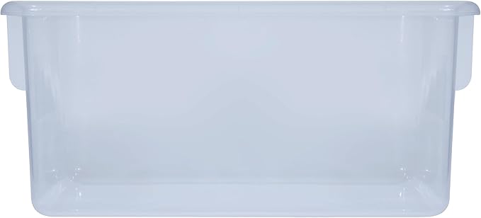 Wood Designs Cubby Storage Bin, Heavy Duty Plastic Containers for Kids Translucent Clear Cubby Tray Set of 20 - Image 5