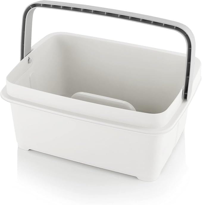 Minky Storage Caddy with Divider White - Image 3