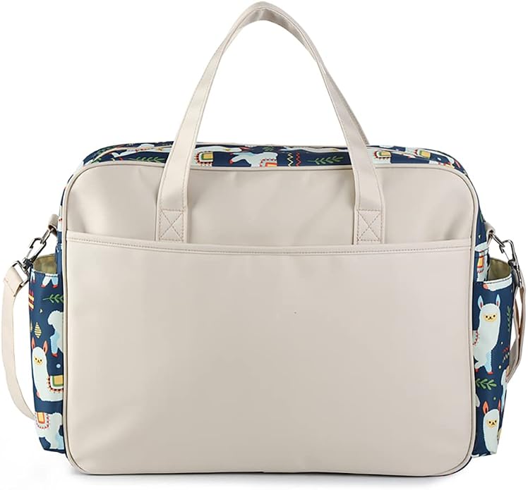Kamay's Mummy Shoulder Bag Diaper Bag Chic Nappy Changing Bag Tote/Messenger Style Large with Changing Mat, Adjustable Straps - Image 4