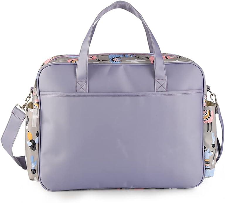Kamay's Mummy Shoulder Bag Diaper Bag Chic Nappy Changing Bag Tote/Messenger Style Large with Changing Mat, Adjustable Straps - Image 4