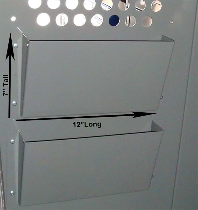 Two Slots File/Binder/Paper Holder for Van Safety Partition - Image 2