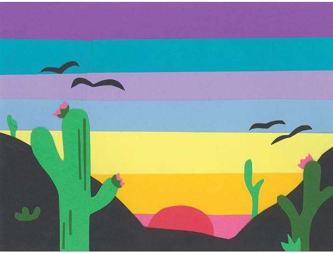 Tru-Ray (P6588-4) Heavyweight Construction Paper Bulk Assortment, 10 Assorted Colors, 9" x 12", 500 Sheets - Image 6