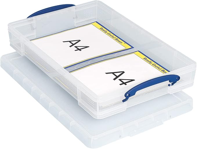Really Useful Storage Box 10 Litre Clear - Image 4