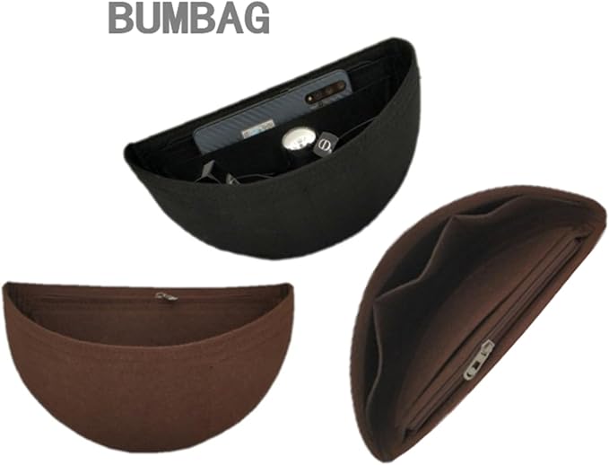 Purse Organizer Insert for Waistpack Inner Sleeve BUMBAG Lining Bag Storage Bag2047black - Image 6