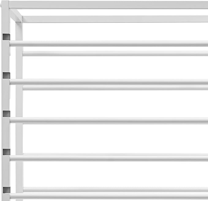 Floor Standing Ribbon Storage Organizer, 16-Layer Iron Rolling Ribbon Holder Organizer Rack with Bottom Basket, Wrapping Paper Holder, Slim Ribbon Storage Rack for Flower Shop,Craft Room H: 60inch - Image 7