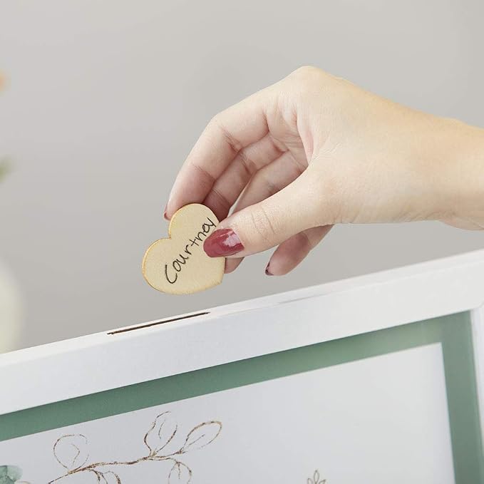 Kate Aspen Baby Shower Guest Book Alternative, One Size, Botanical Garden - Image 5