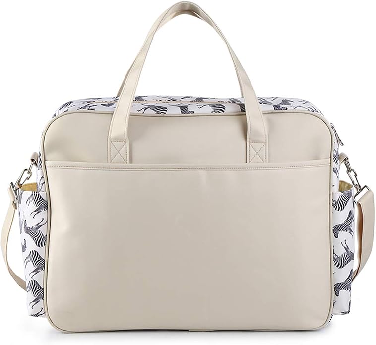 Kamay's Mummy Shoulder Bag Diaper Bag Chic Nappy Changing Bag Tote/Messenger Style Large with Changing Mat, Adjustable Straps - Image 4
