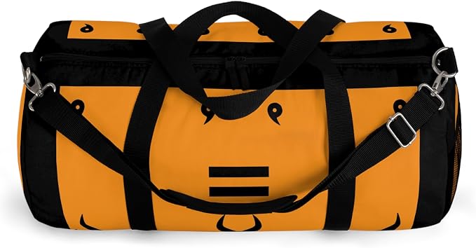 Anime Gym Bag for Women Men - Large Capacity Waterproof Workout Fitness Travel Sports Bags Fashion Street Camping ExpandaCLe Carry On Duffle Bag For Couple (Yellow Nne Tails) PTY - Image 5