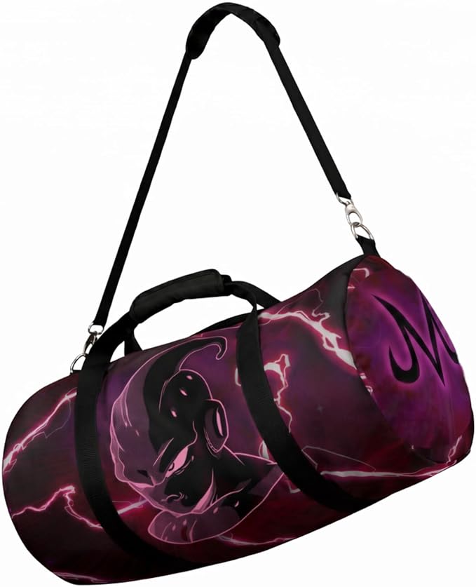 Anime Gym Bag for Women Men - Large Capacity Waterproof Workout Fitness Travel Sports Bags Fashion Street Camping Expandable Carry On Duffle Bag For Couple (Pink Bu) PTY by CrownLimitedSupply