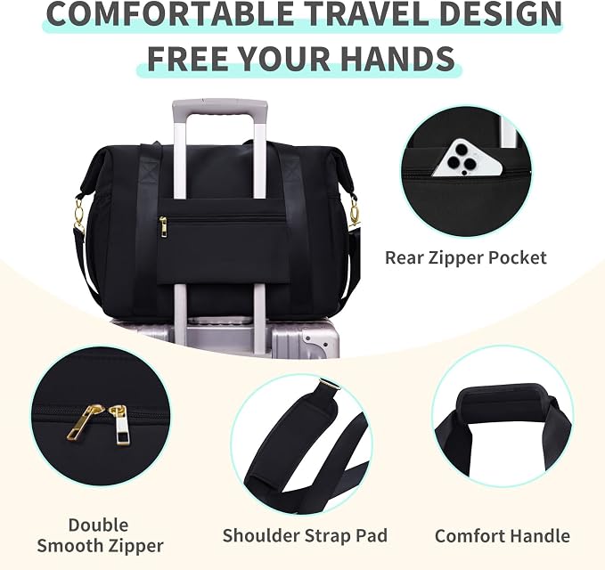 CEI-CEI Neoprene Diaper Bag Tote Large Maternity Hospital Bag Waterproof Travel Baby Tote briefcases for documents - Image 8