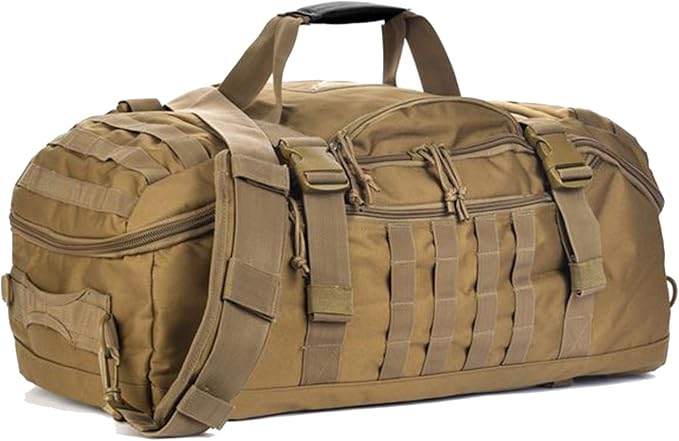 3-in-1 Gym Bag Duffle Bags Backpack - Travel Bag with Shoes Compartment | Sports Duffel Bag for Men Women Ideal for Workout,Weekender,Military,Sports,Overnight,Basketball,Tactical,Football,Baseball by Miramrax