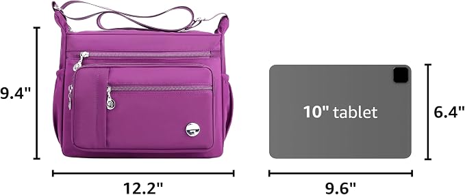 MINTEGRA Women Shoulder Handbag Roomy Multiple Pockets Bag Ladies Crossbody Purse Fashion Tote Top Handle Satchel - Image 3