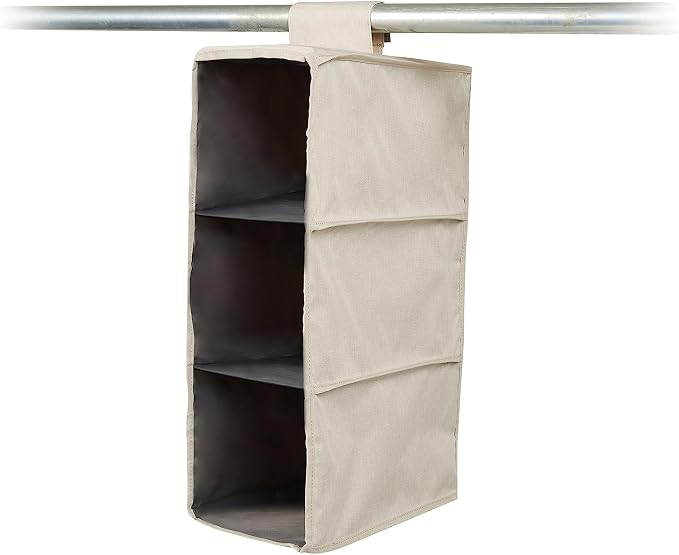Covermates Hanging Shoe Organizer for Closet, 7" W x 13.5" D x 20.75" H | durable polyester construction, label window, 3-year warranty by Covermates
