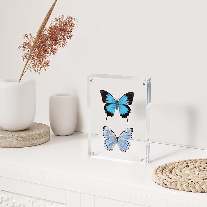 SYNTRIFIC 30 PACK Magnetic Picture Frame,5X7 Acrylic Frame Double Sided Picture Frame,20mm Thickness Magnetic Premium Acrylic Picture Frames Gifts Ideal - Image 6