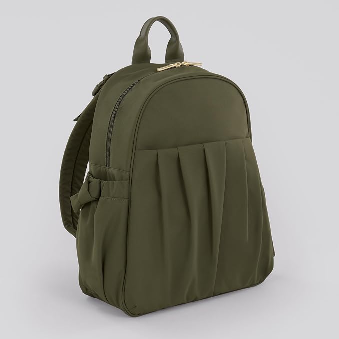 Motherhood Gathered Pocket Backpack Diaper Bag with Stroller Straps - Image 2