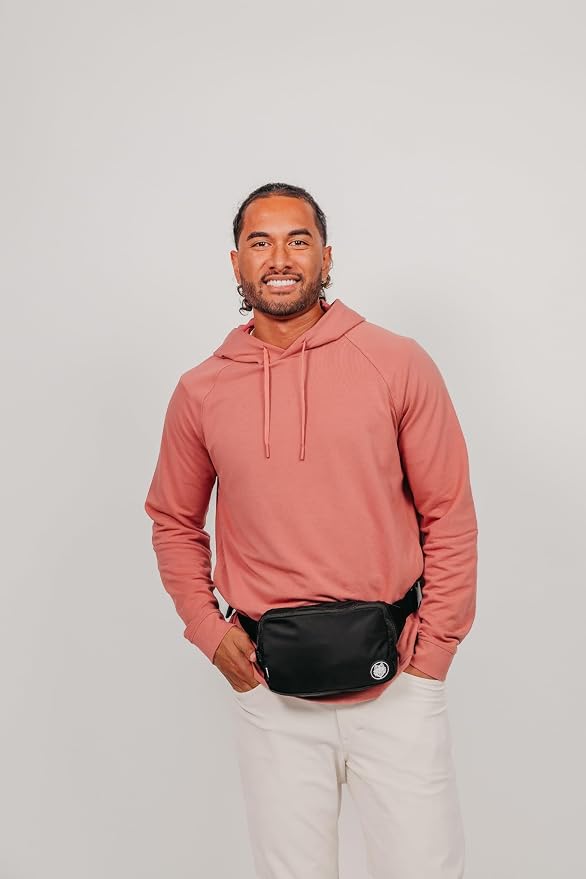 Fanny Pack Diaper Bag for Dads - Small Hands-Free Diaper Fanny Pack for Men | Water-Resistant Mini Dad Diaper Bag Fits Diapers, Full Wipes Pack, Snacks & Phone - Image 2