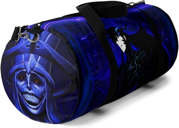 Anime Gym Bag for Women Men - Large Capacity Waterproof Workout Fitness Travel Sports Bags Fashion Street Camping Expandable Carry On Duffle Bag For Couple (SLVL) PTY - Image 6