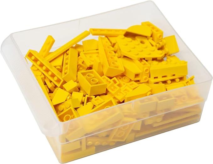 Akro-Mils 44-Drawer Plastic Storage Cabinet, 20"W x 6"D x 16"H, Yellow | Plastic Cabinet w/ Drawers for Garage Organization, Beads, Building Bricks Storage, Teacher Toolbox, Makeup Organizer, 10144 - Image 11