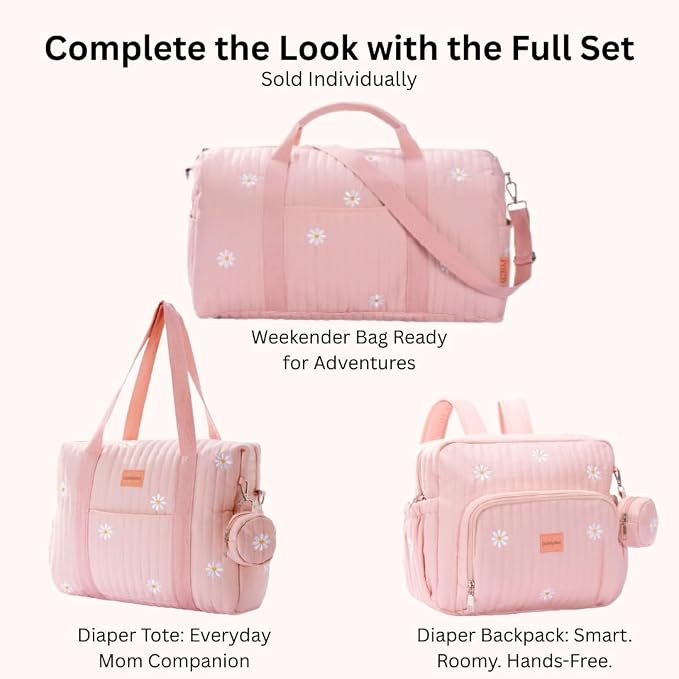 Women’s Travel Duffel Bag – Large Weekender & Overnight Travel Bag with Wet Pocket, Carry-On Friendly, Ideal as Hospital or Maternity Bag for Labor and Delivery - Image 9