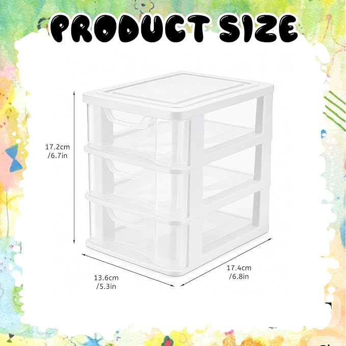 12 Pcs/ 4 Pack Plastic Crayon Organizer for Classroom Back to School | Clear Crayon Storage Boxes for Marker Pen Art Craft Supplies Crayons Holder Drawer for Classroom Office Table with Labels - Image 2