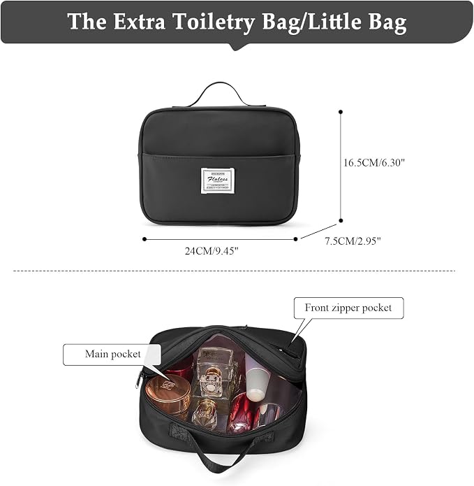 Weekender Bags for Women, Personal Item Travel Bag with Shoes Compartment | Overnight Travel Duffel Bag with Toiletry Bag, Airplane Friendly Carry-On Bag - Image 9