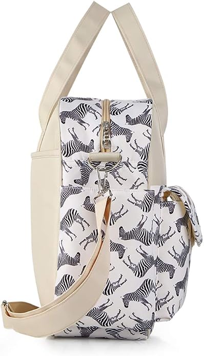 Kamay's Mummy Shoulder Bag Diaper Bag Chic Nappy Changing Bag Tote/Messenger Style Large with Changing Mat, Adjustable Straps - Image 3