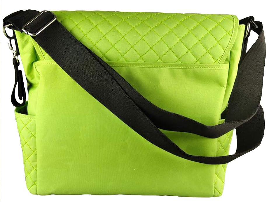 PERSONALIZED Large Diaper Bag Messenger Bag Baby Shoulder Bag Monogram Custom Diaper bag - Image 3