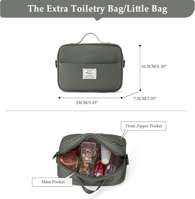 Weekender Bags for Women, Personal Item Travel Bag with Shoes Compartment | Overnight Travel Duffel Bag with Toiletry Bag, Airplane Friendly Carry-On Bag with Wet Pocket & Trolley Sleeve,Medium - Image 8