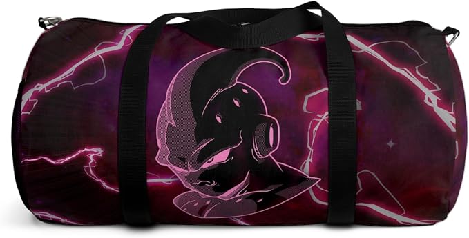 Anime Gym Bag for Women Men - Large Capacity Waterproof Workout Fitness Travel Sports Bags Fashion Street Camping Expandable Carry On Duffle Bag For Couple (Pink Bu) PTY - Image 4