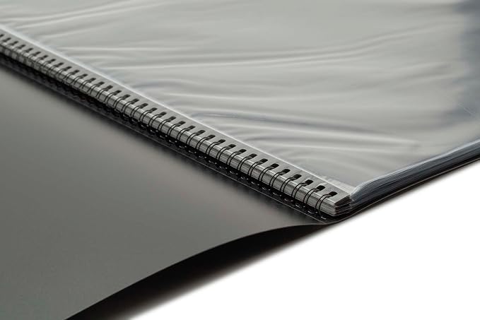 Picturesque Pro Presentation Refill Book 24x36 - Art Portfolio Folder for Artwork, Archival Storage Solution, Strong Spiral Bound Format w/ 20 Crystal Clear Pages and Acid-Free Divider Sheets - Image 3