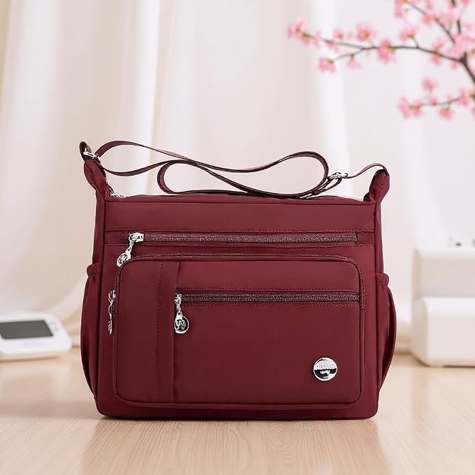MINTEGRA Women Shoulder Handbag Roomy Multiple Pockets Bag Ladies Crossbody Purse Fashion Tote Top Handle Satchel - Image 3