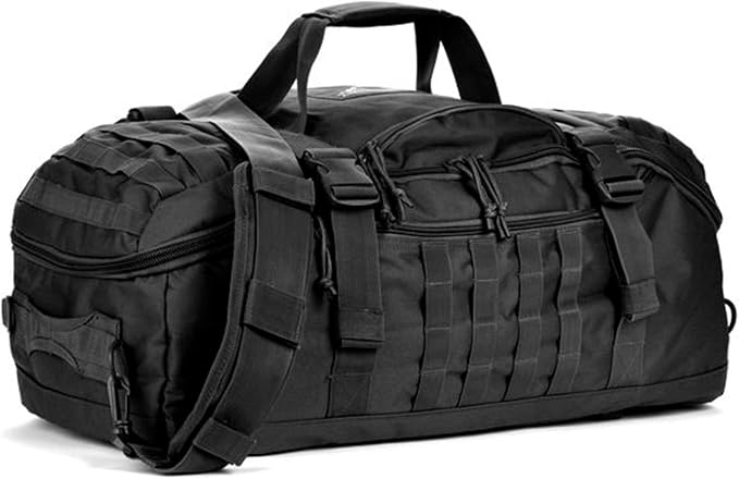 3-in-1 Gym Bag Duffle Bags Backpack - Travel Bag with Shoes Compartment | Sports Duffel Bag for Men Women Ideal for Workout,Weekender,Military,Sports,Overnight,Basketball,Tactical,Football,Baseball by Miramrax
