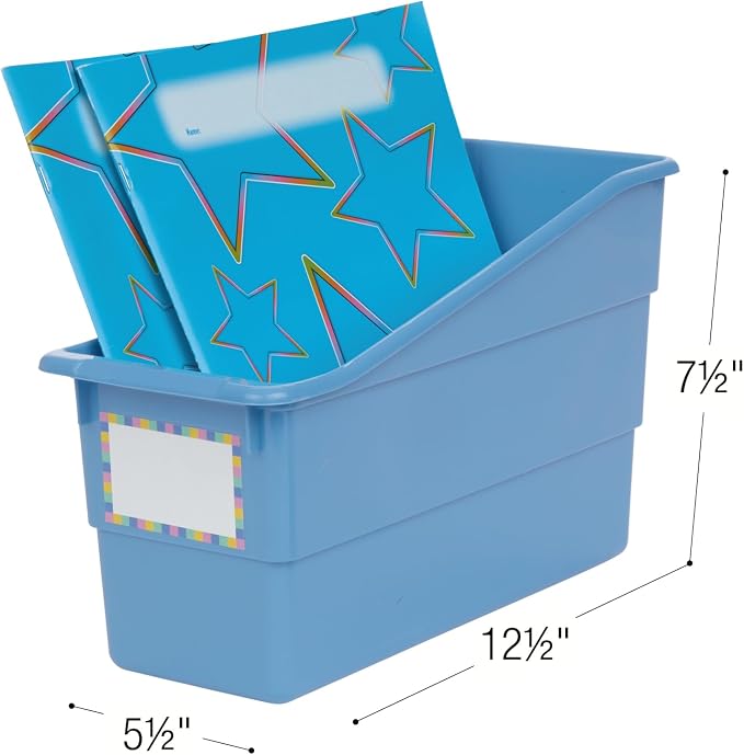 Really Good Stuff Durable Book and Binder Holders - 6 Pack - Bold Vibes - Image 3
