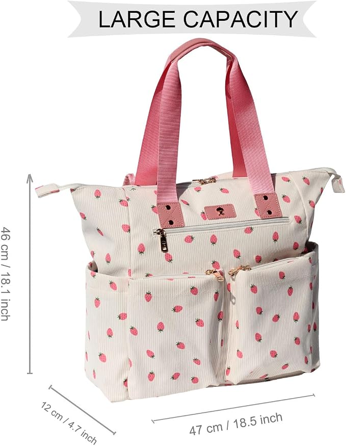 Diaper Tote Bag Totepack Backpack 2 in 1 for Women Multifunctional Large Capacity with Insulated Pockets Travel | Multifunctional - Image 2