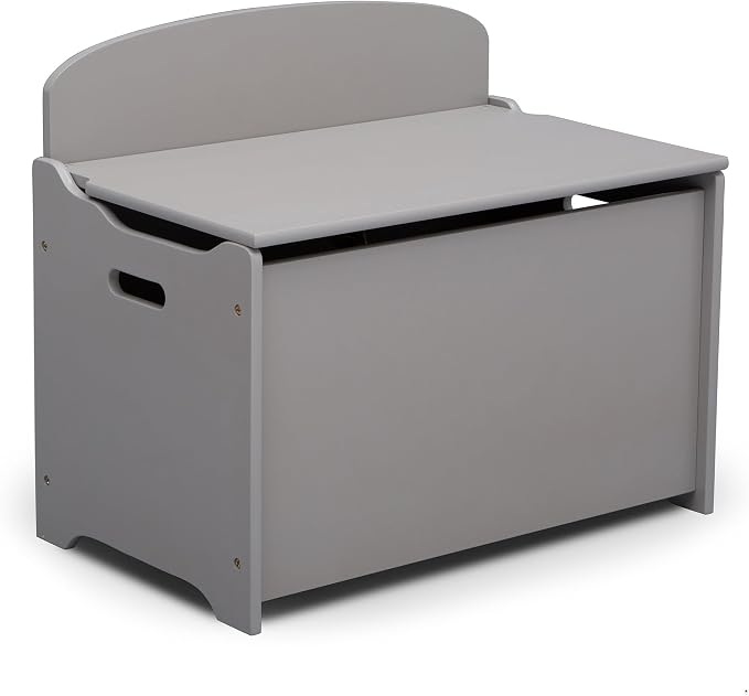 Delta Children MySize Deluxe Toy Box, Grey by DeltaChildren