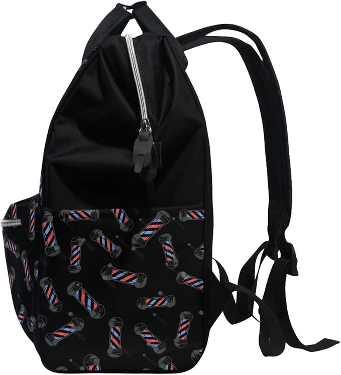 Large Capacity Baby Diaper Bag Hair Stylist Durable Multi Function Travel Backpack - Image 5