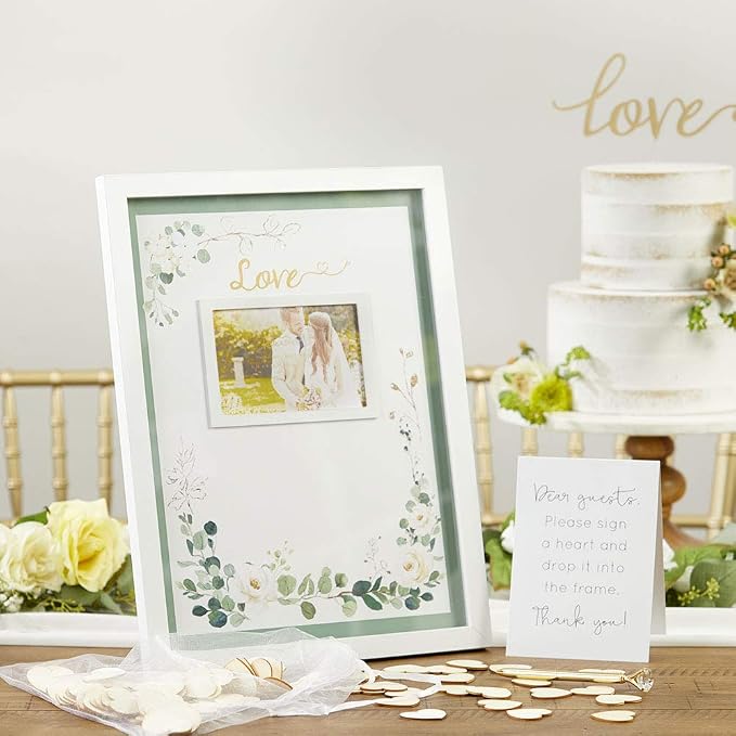Kate Aspen Baby Shower Guest Book Alternative, One Size, Botanical Garden - Image 8