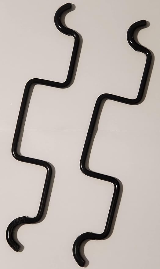 Set of 2 TAG Hardware Hamper Replacement Steel Handles Black Without bags - Image 6